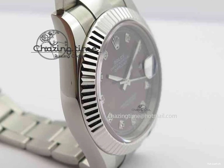 DateJust SS Diam Bracelet II Best SS Edition Maker On BP SA3136 Dial 41mm Gray 0314